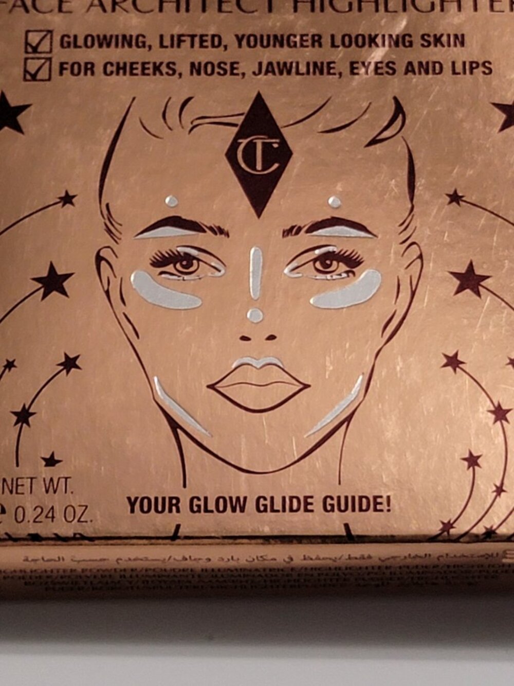 Charlotte Tilbury Glow Glide Guide Highlighter- Gilded Glow - Picture 13 of 13